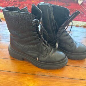 Maguire Fur Lined Combat Boot